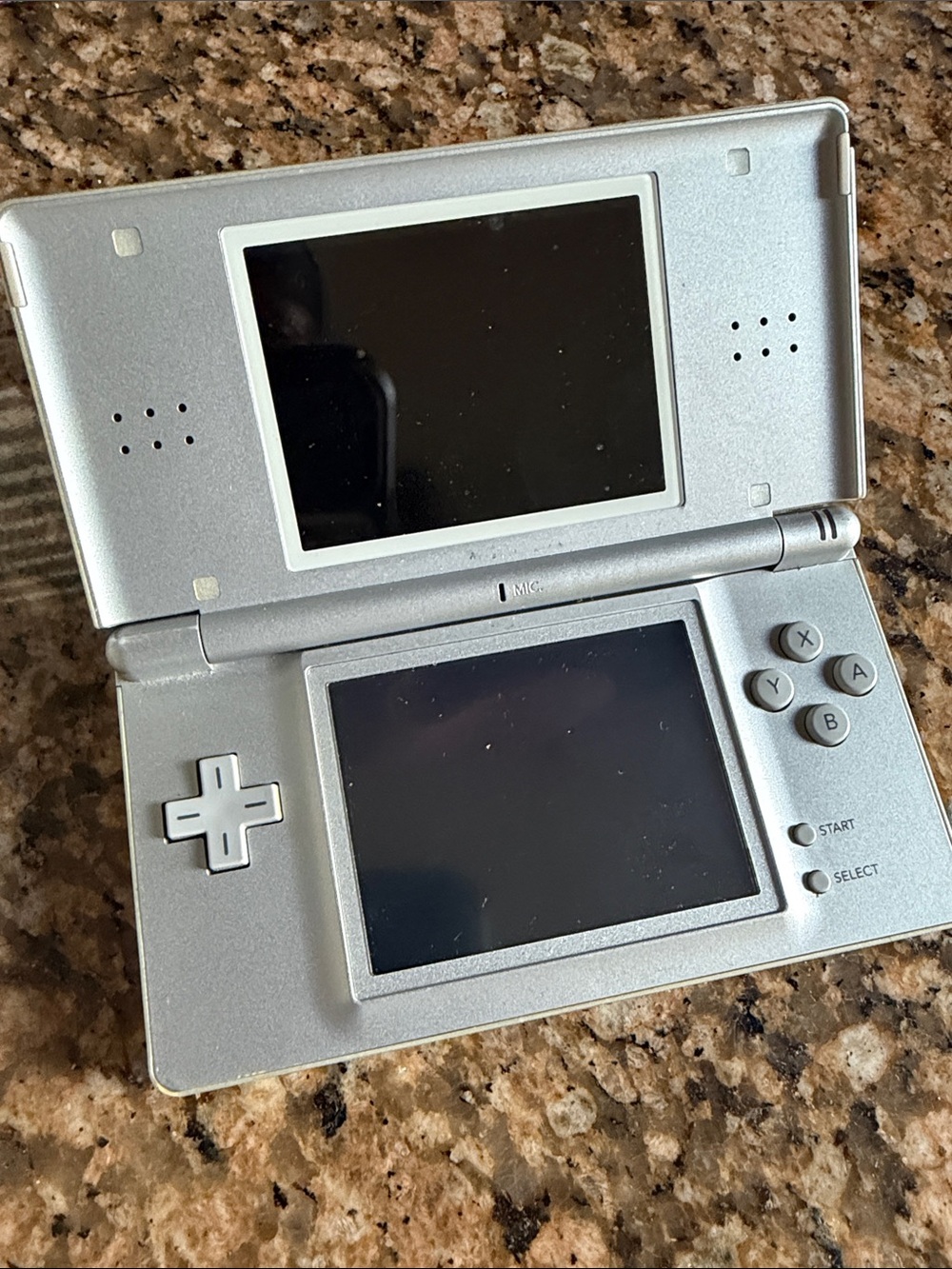 Nintendo DS Lite Silver Handheld Console - Silver
